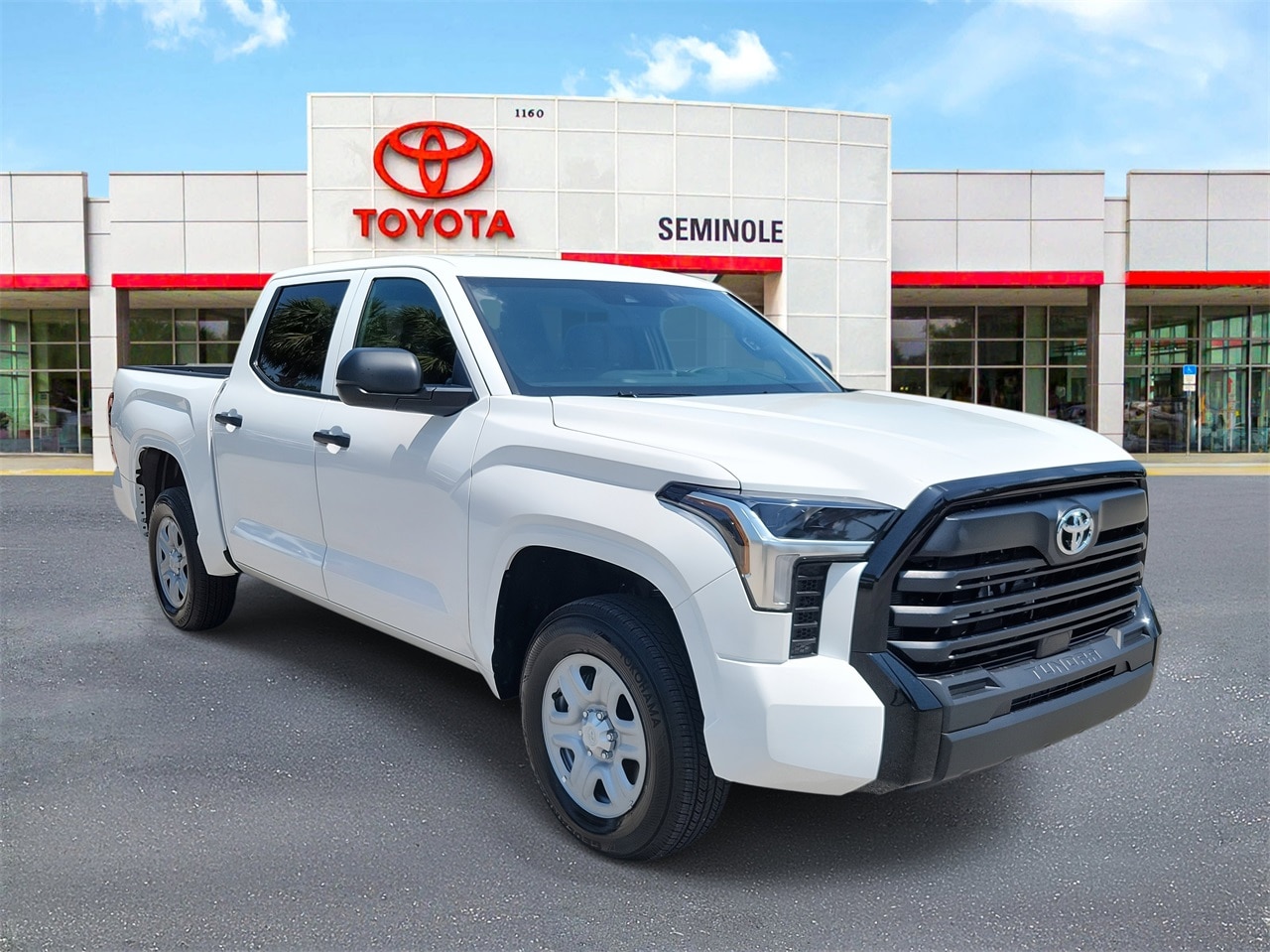 Used 2025 Toyota Tundra SR with VIN 5TFKB5DB8SX263407 for sale in Sanford, FL