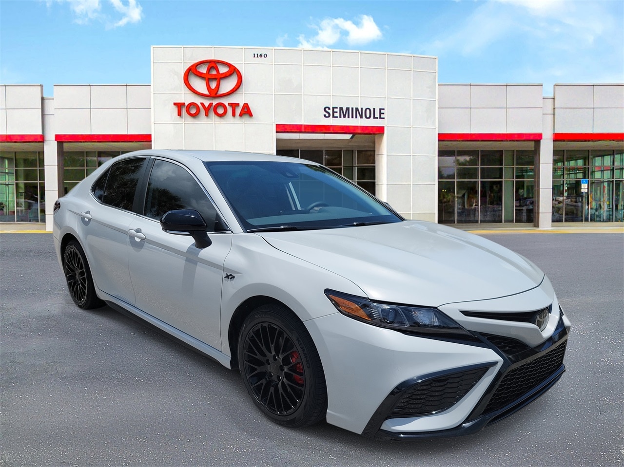 Used 2023 Toyota Camry SE with VIN 4T1G11AK1PU164079 for sale in Sanford, FL