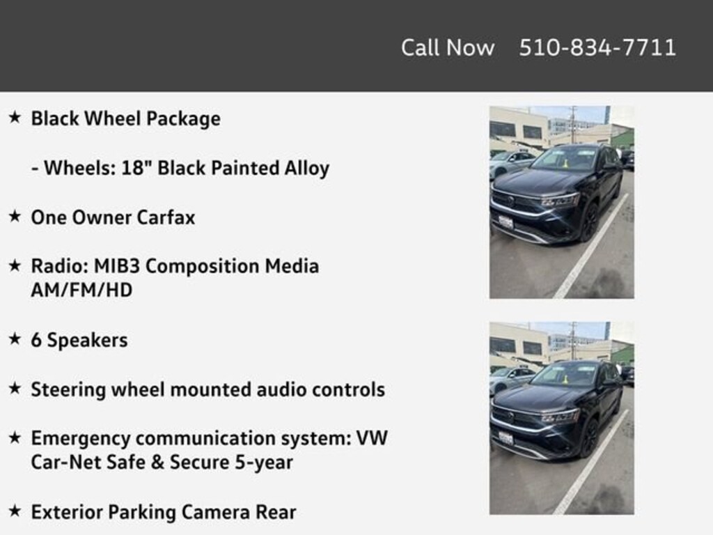 Certified 2023 Volkswagen Taos 1.5T SE SUV