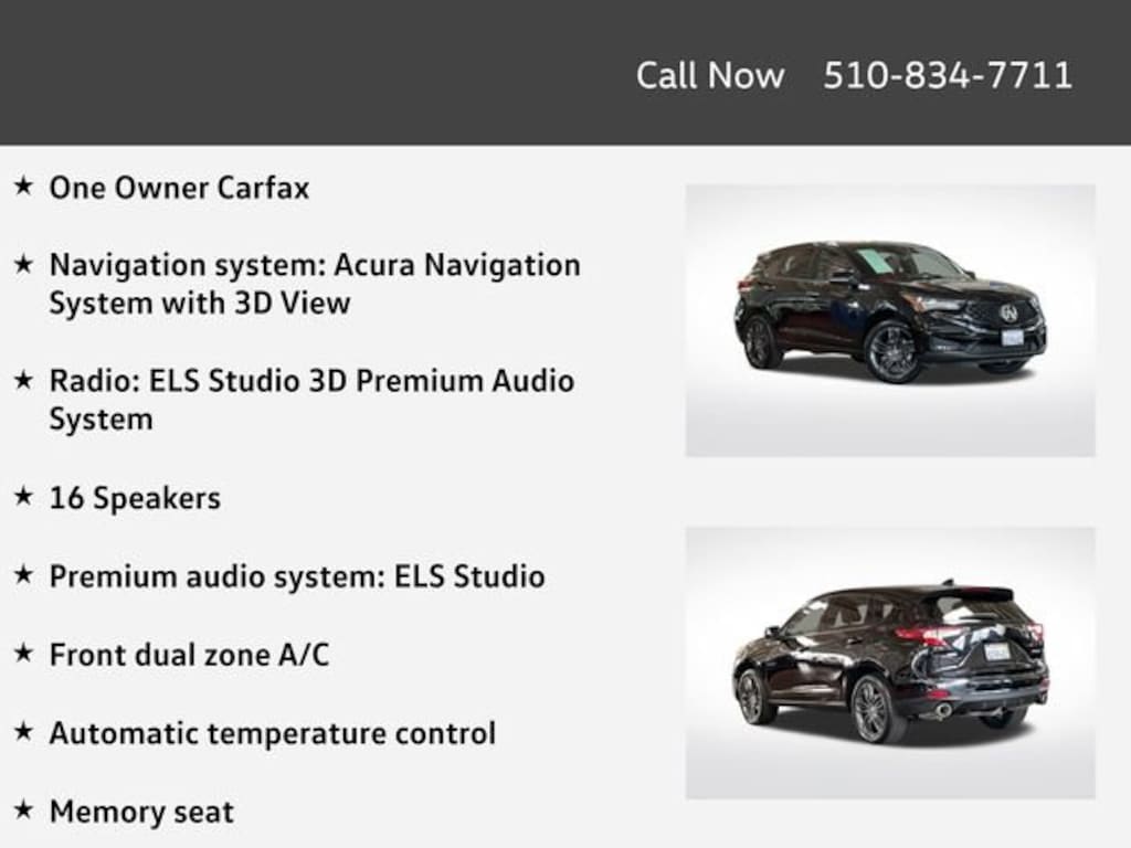 Used 2020 Acura RDX A-Spec Package SUV