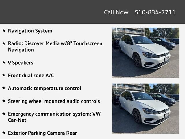 2018 Volkswagen Golf R 4Motion photo 3