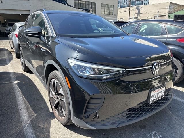 Certified 2022 Volkswagen ID.4 PRO with VIN WVGJNPE21NP070917 for sale in San Carlos, CA