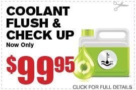 Coolant Flush & Check Up