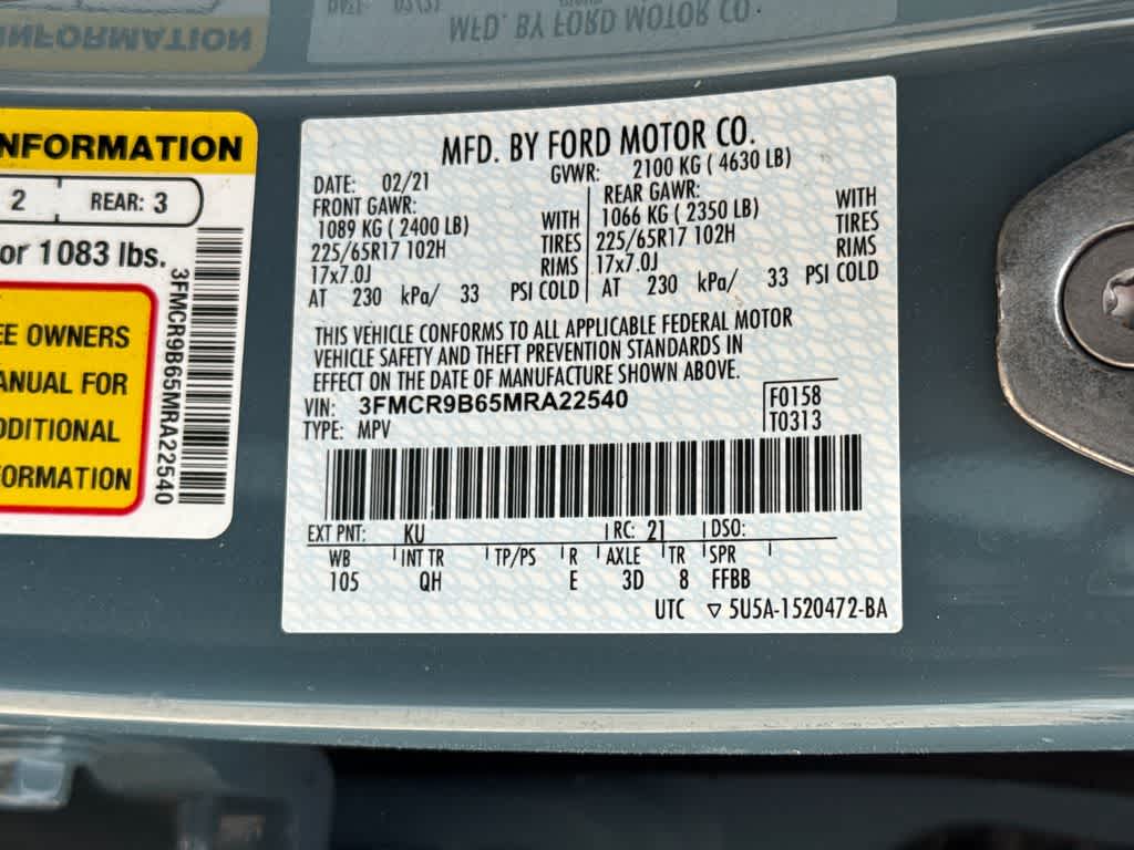 Thumbnail: 2021 Ford Bronco Sport - 31