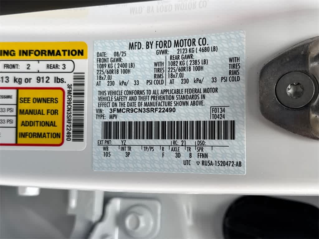 Thumbnail: 2025 Ford Bronco Sport - 32