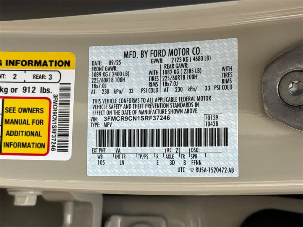 Thumbnail: 2025 Ford Bronco Sport - 32