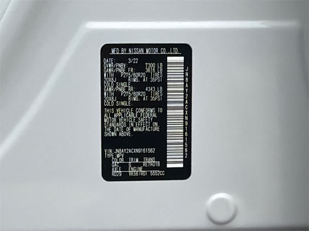 Thumbnail: 2022 Nissan Armada - 34