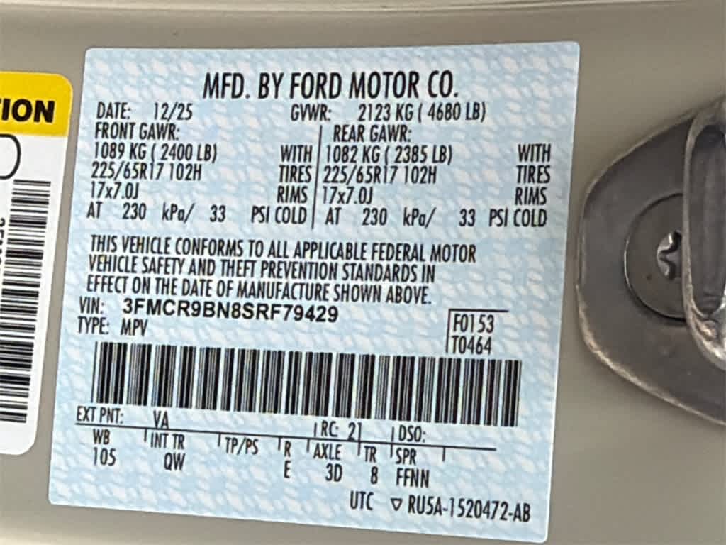 Thumbnail: 2025 Ford Bronco Sport - 31