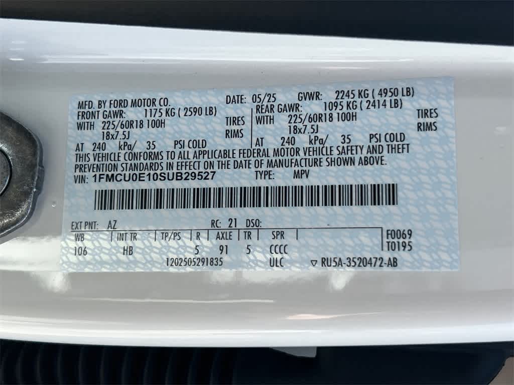 Thumbnail: 2025 Ford Escape - 34