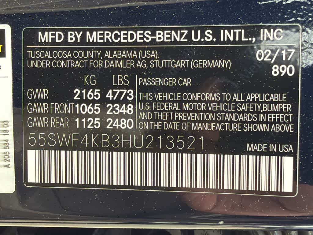 Thumbnail: 2017 Mercedes-Benz C-Class - 33