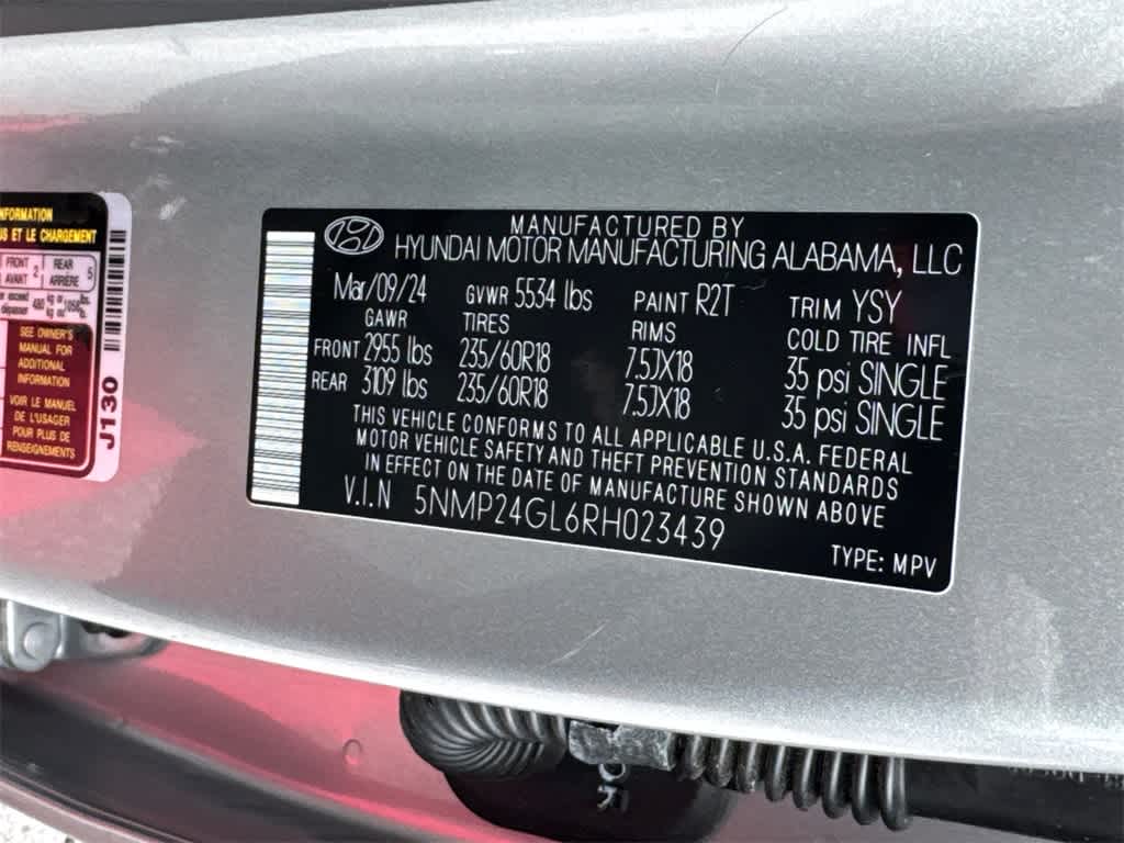 Thumbnail: 2024 Hyundai Santa Fe - 34