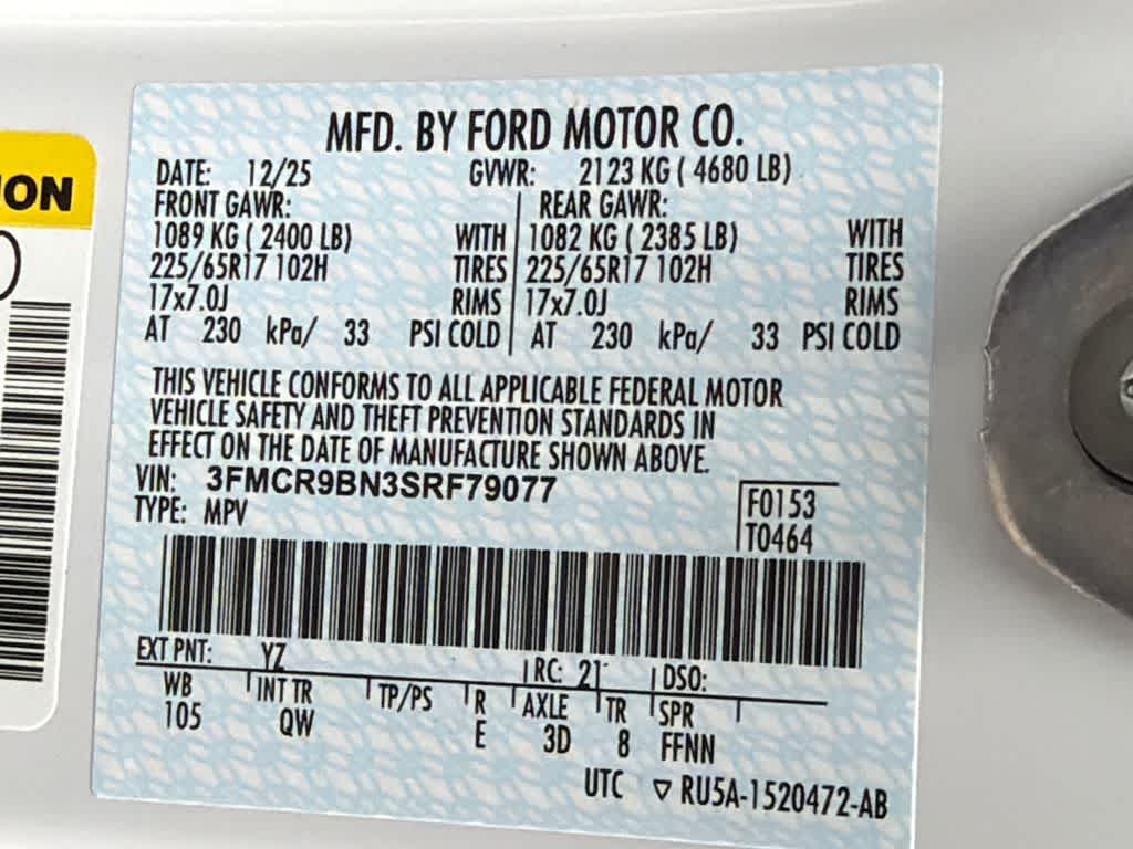 Thumbnail: 2025 Ford Bronco Sport - 31