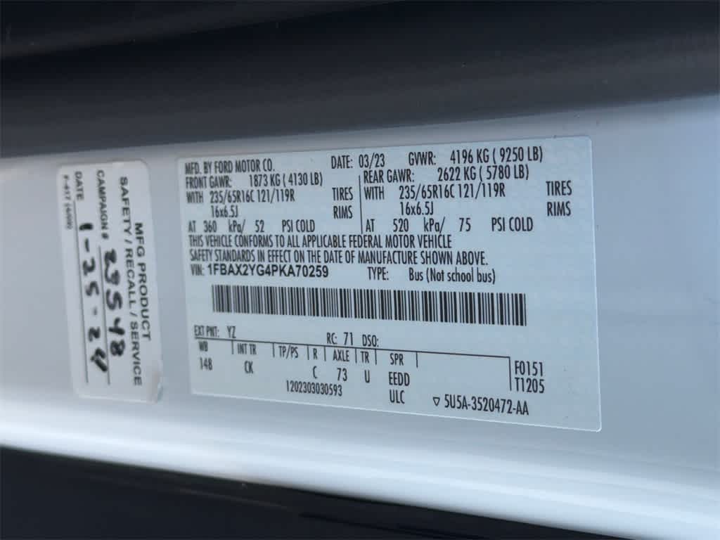 Thumbnail: 2023 Ford Transit Series - 27