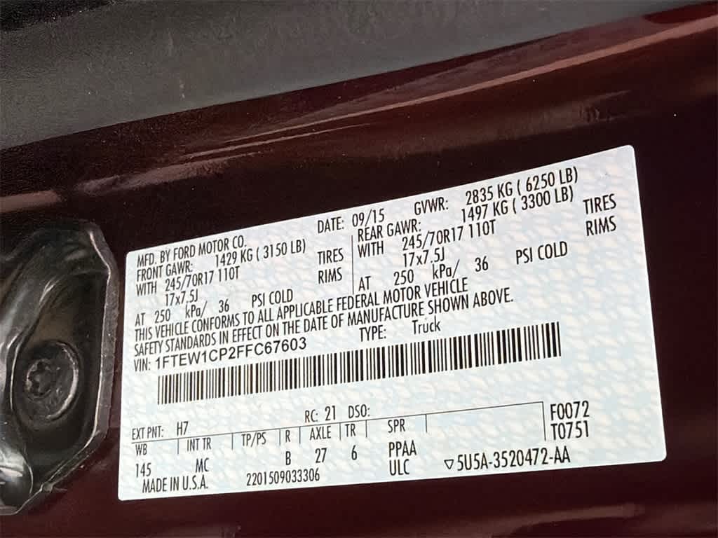 Thumbnail: 2015 Ford F-150 - 29