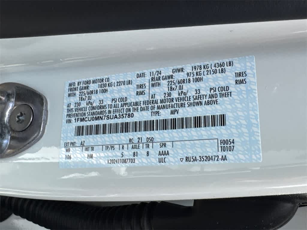 Thumbnail: 2025 Ford Escape - 34