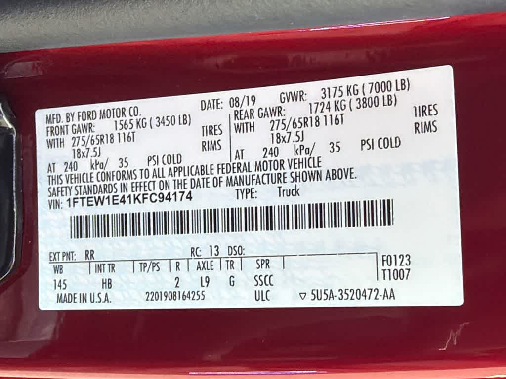 Thumbnail: 2019 Ford F-150 - 32