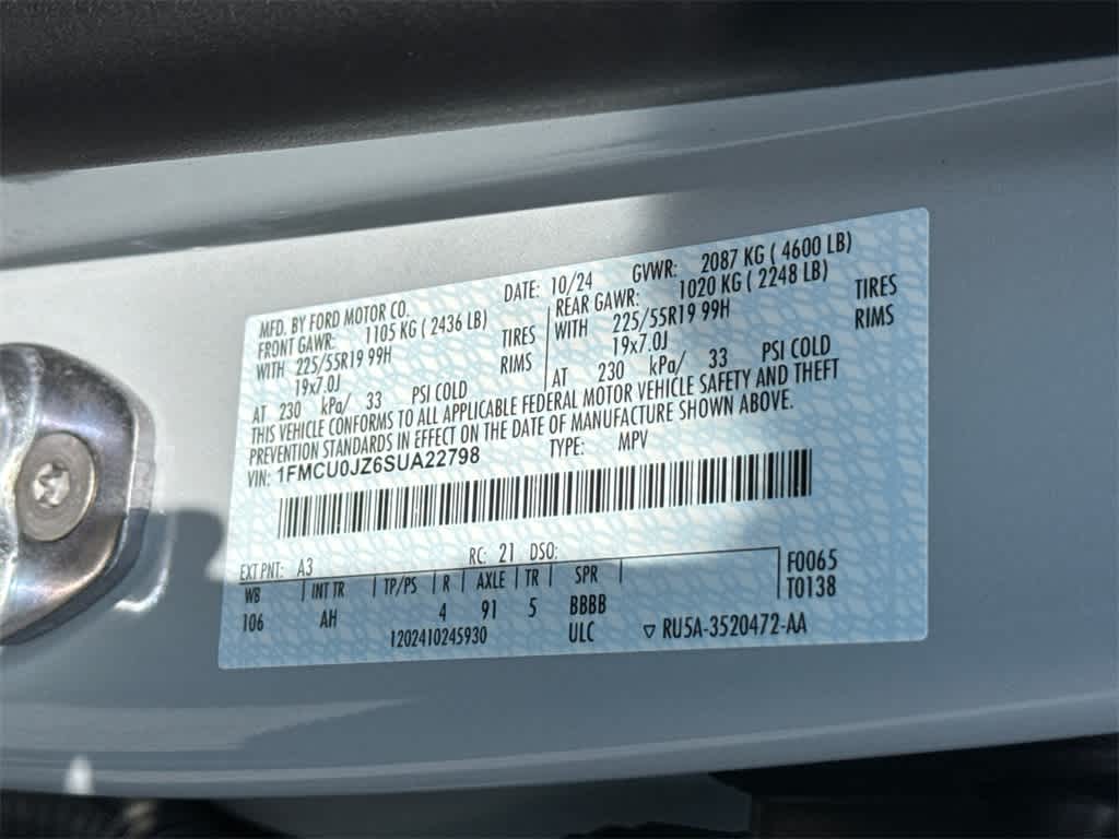 Thumbnail: 2025 Ford Escape - 33