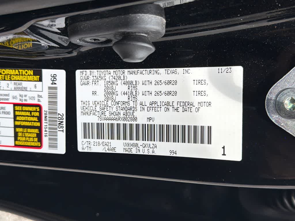 Thumbnail: 2024 Toyota Sequoia - 33