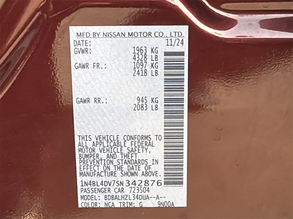 Thumbnail: 2025 Nissan Altima - 31