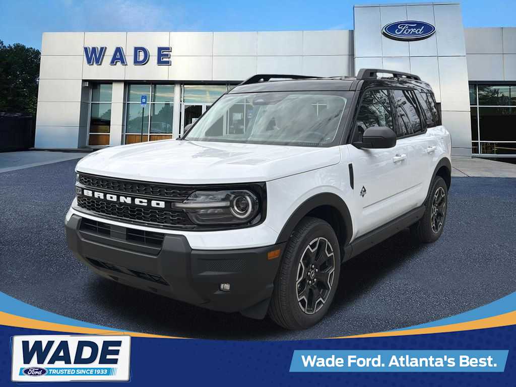 New 2025 Ford Bronco Sport SUV Outer Banks Oxford White For Sale