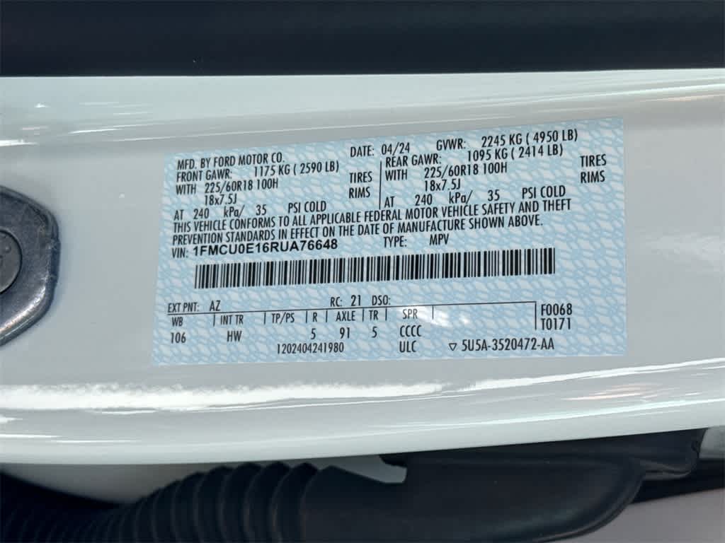 Thumbnail: 2024 Ford Escape - 33