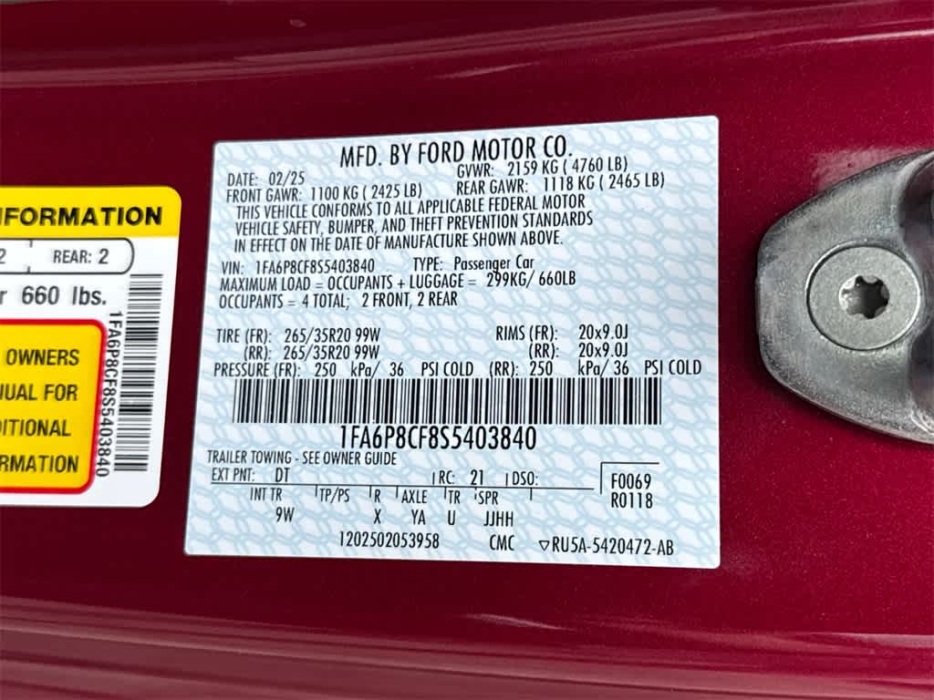 Thumbnail: 2025 Ford Mustang - 31