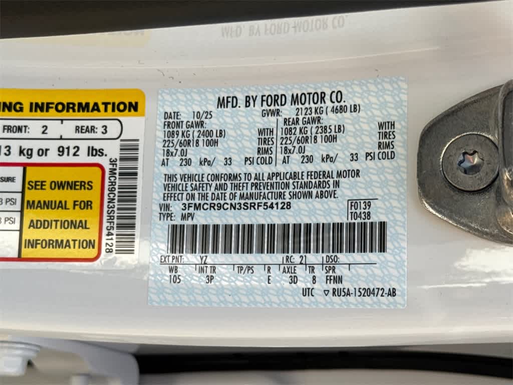 Thumbnail: 2025 Ford Bronco Sport - 31