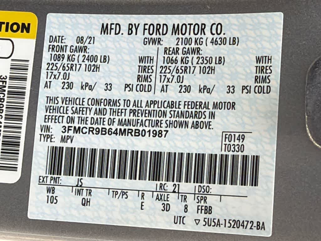 Thumbnail: 2021 Ford Bronco Sport - 32