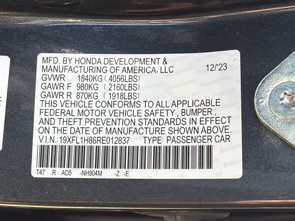 Thumbnail: 2024 Honda Civic - 31