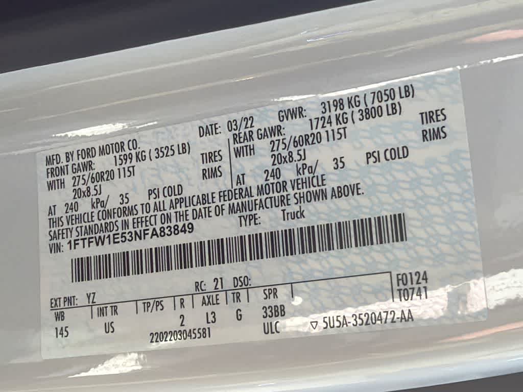 Thumbnail: 2022 Ford F-150 - 32