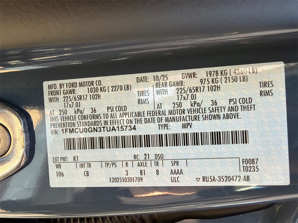 Thumbnail: 2026 Ford Escape - 32