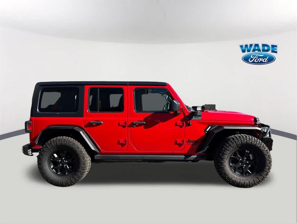 Used 2021 Jeep Wrangler Unlimited Willys SUV