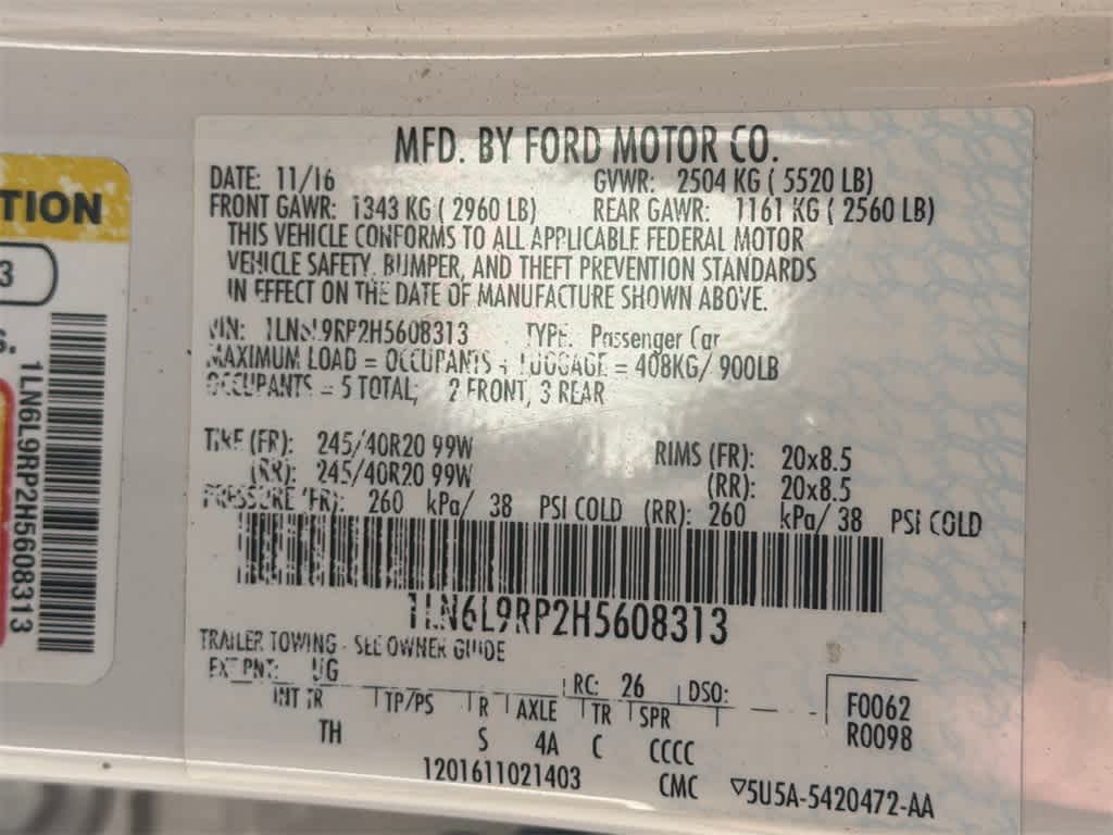 Thumbnail: 2017 Lincoln Continental - 36