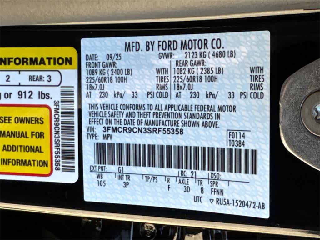 Thumbnail: 2025 Ford Bronco Sport - 29