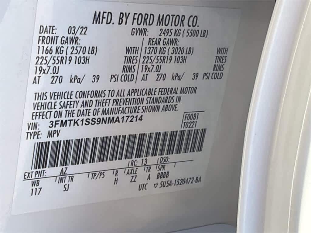 Thumbnail: 2022 Ford Mustang Mach-E - 30