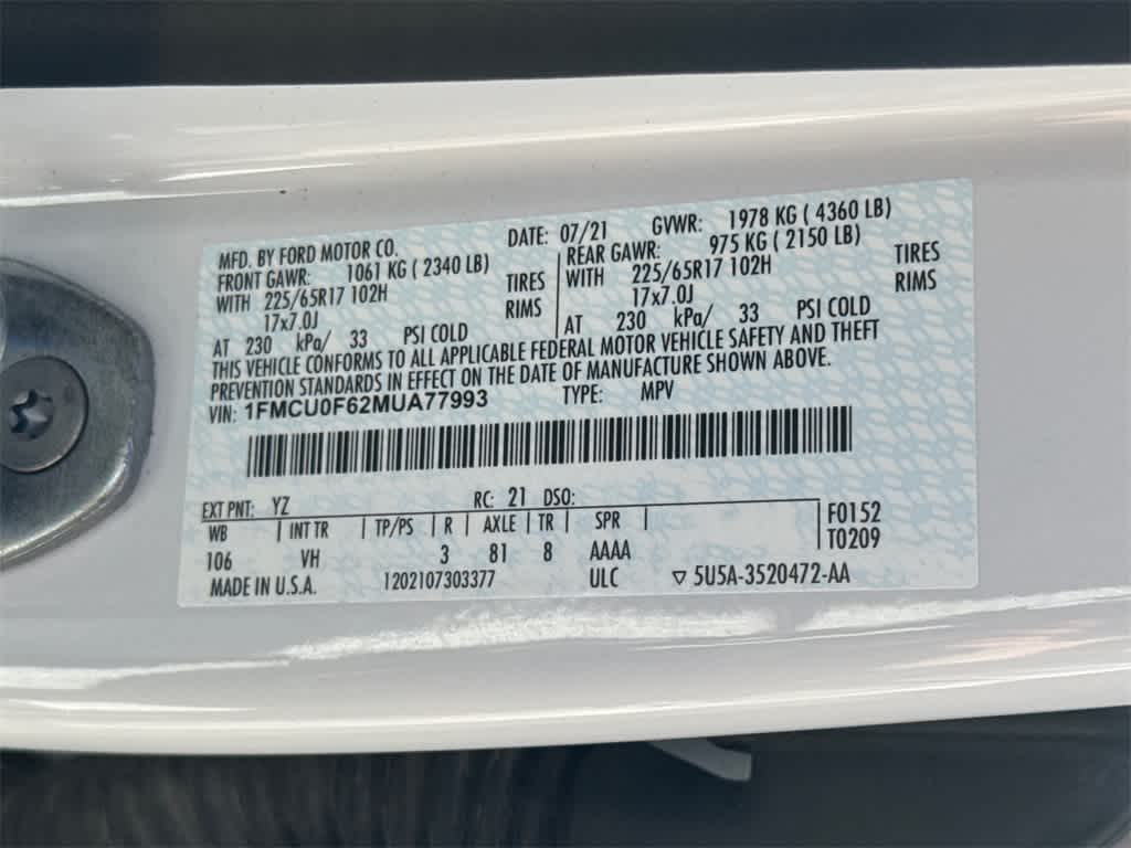 Thumbnail: 2021 Ford Escape - 31