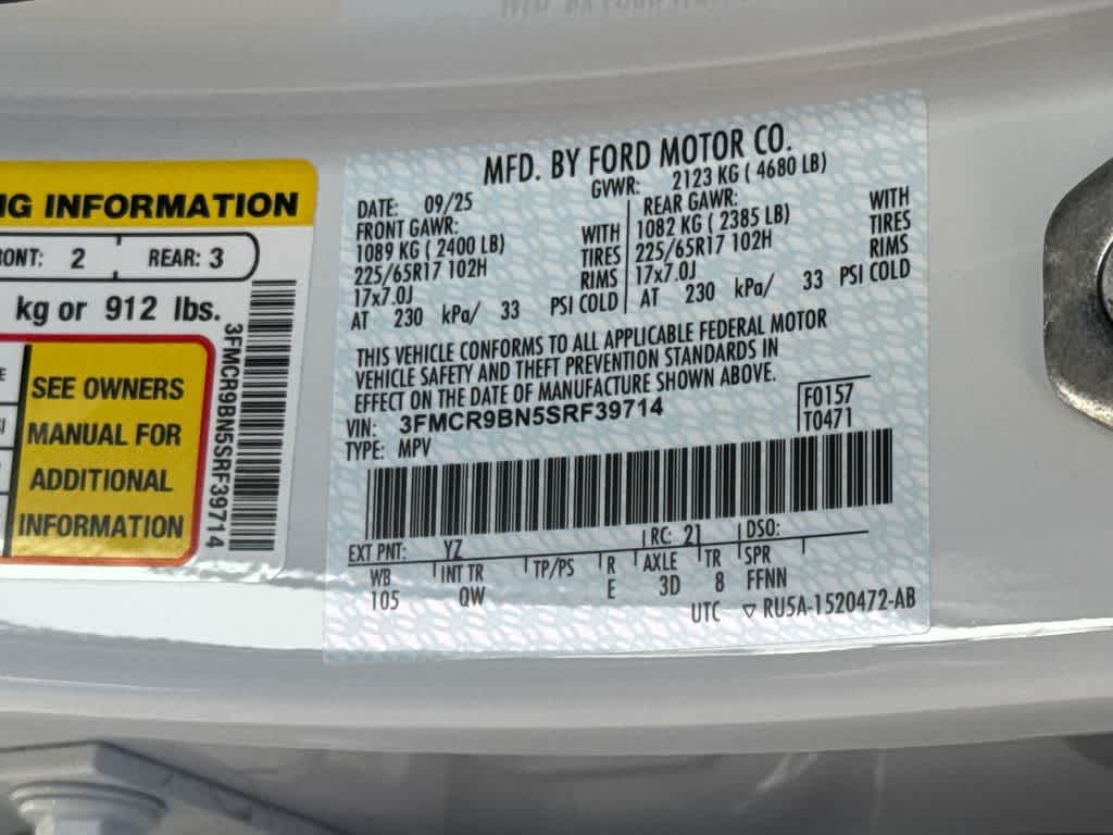 Thumbnail: 2025 Ford Bronco Sport - 31