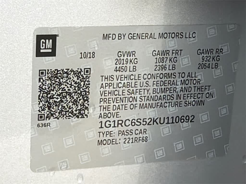 Thumbnail: 2019 Chevrolet Volt - 32