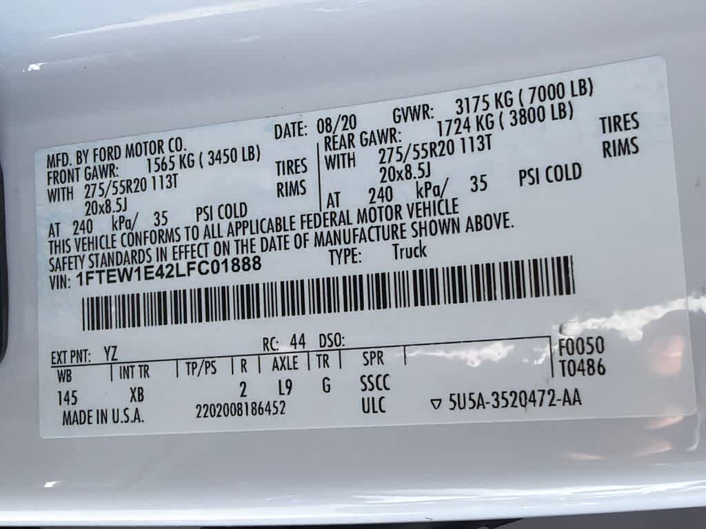 Thumbnail: 2020 Ford F-150 - 34