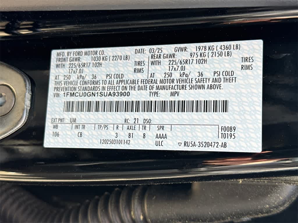 Thumbnail: 2025 Ford Escape - 30