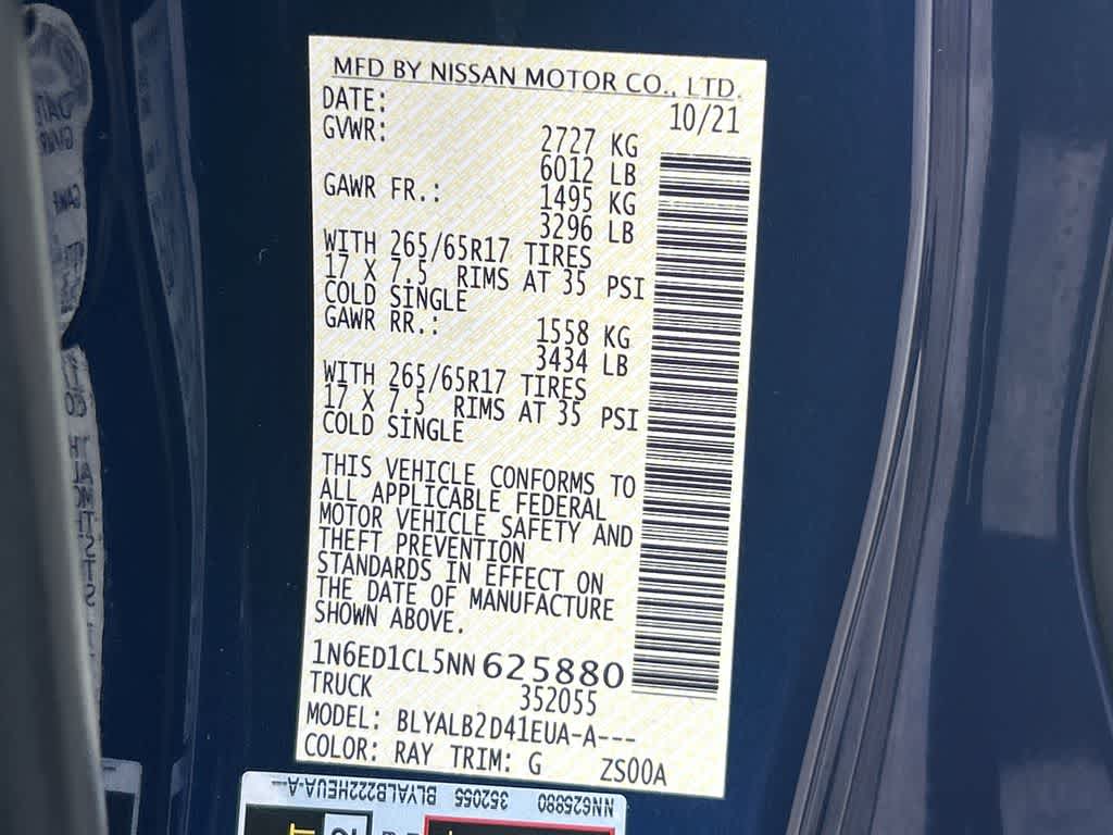 Thumbnail: 2022 Nissan Frontier - 30