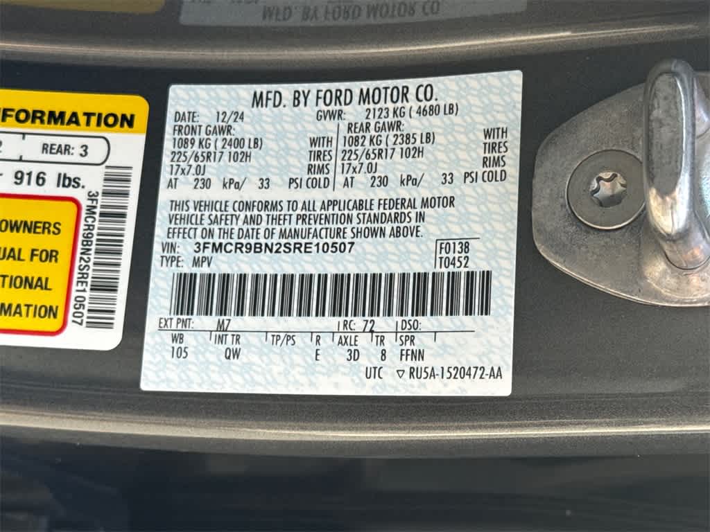 Thumbnail: 2025 Ford Bronco Sport - 31