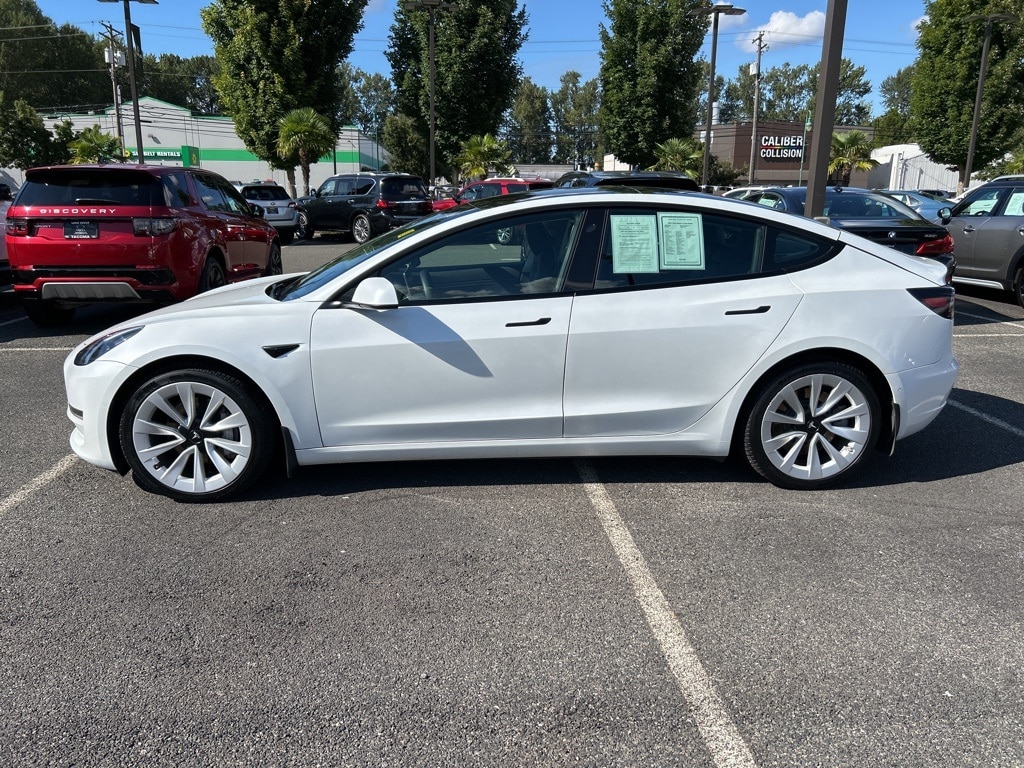 Used 2021 Tesla Model 3 Base with VIN 5YJ3E1EB6MF877436 for sale in Fife, WA