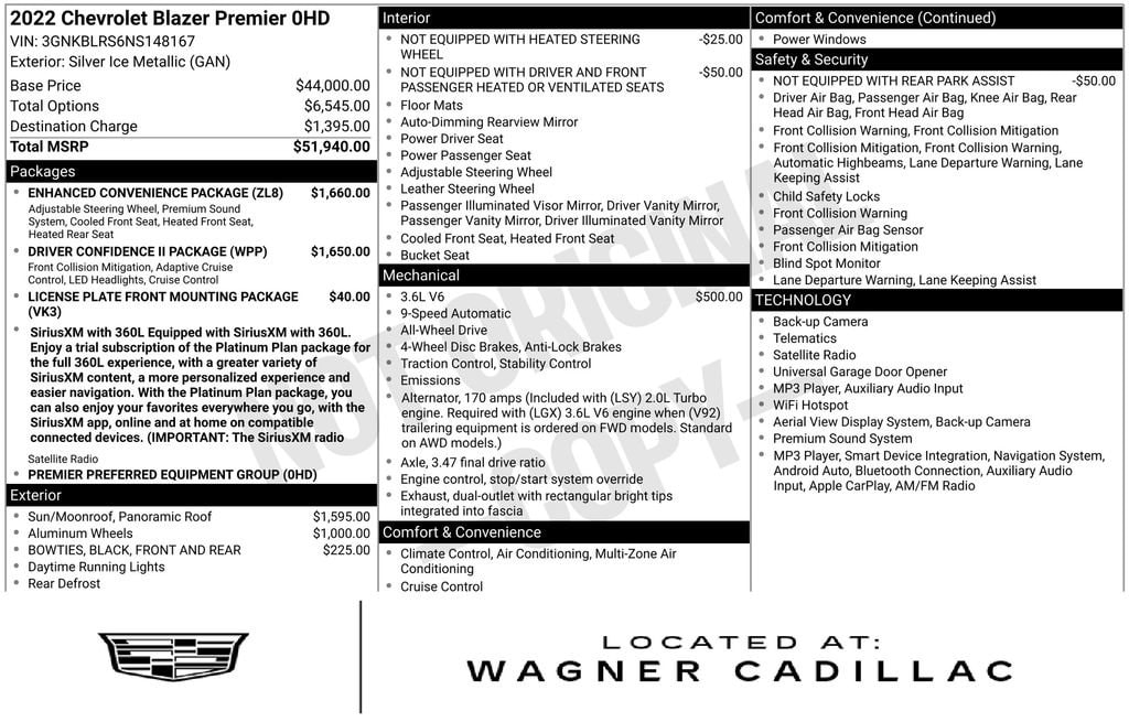 Used 2022 Chevrolet Blazer Premier