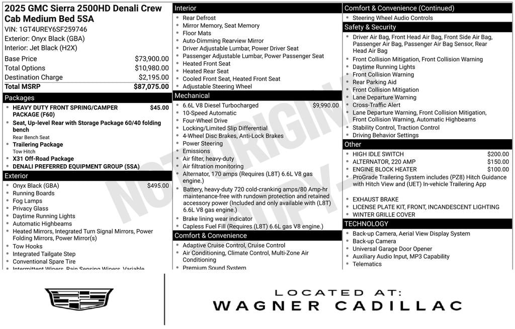 2025 GMC Sierra 2500 HD Truck Crew Cab 