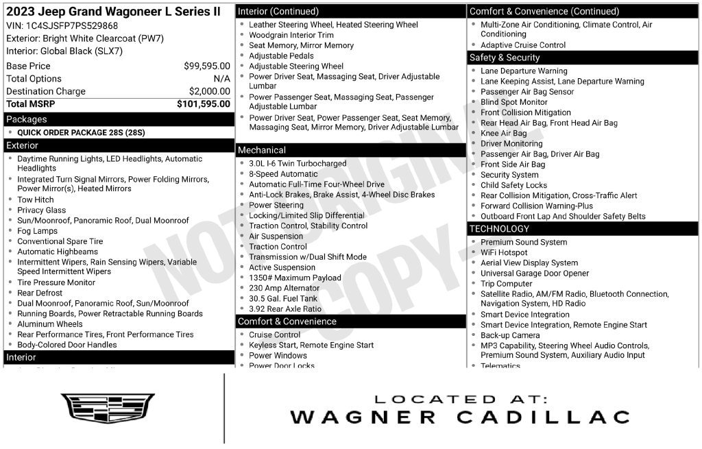2023 Jeep Grand Wagoneer L