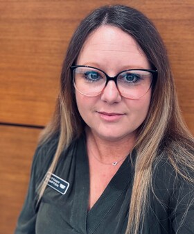 Staff member Brittany Hampton from a8222dbf0c22