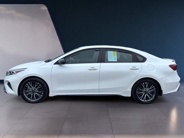 Certified 2022 Kia FORTE GT-Line with VIN 3KPF54AD2NE492100 for sale in Shrewsbury, MA