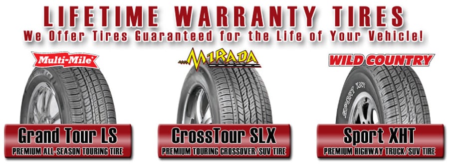 Lifetime tires deals