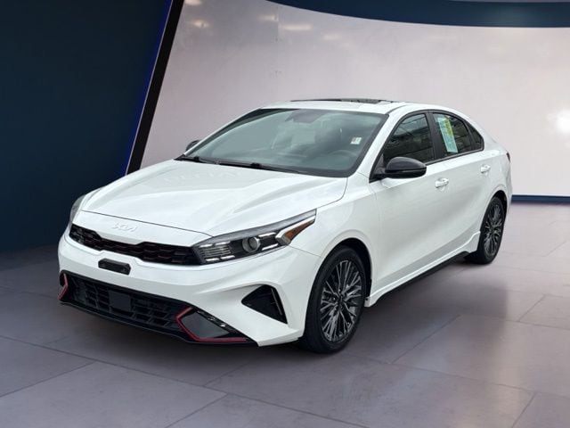 Certified 2023 Kia Forte GT-Line with VIN 3KPF54AD4PE672911 for sale in Shrewsbury, MA